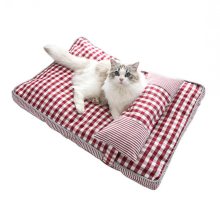 Pet bed removable cover for cat